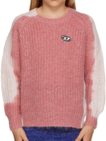 Diesel Kids Pink Kosimo Sweater In K390