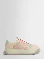 Gucci Woman Multicolor Sneakers In Pink