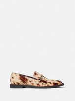 Stella Mccartney Falabella Appaloosa Print Velvet Loafers