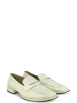 Saint G Carla Penny Loafer In Black/white/brown