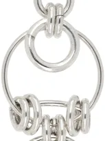 Isabel Marant Silver Multi Ring Boucle Single Earring In 08si Silver