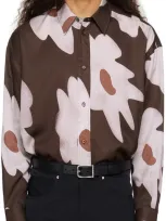 Paul Smith Brown Oversized Shirt In 69 Browns