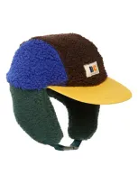 Bobo Choses Kids' Logo-patch Panelled Hat In Multicolor