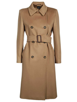 Weekend Max Mara Weekend Afide Coat In Camel