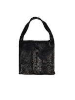 Rabanne Paco  Pixel Hobo Shoulder Bag Female Black