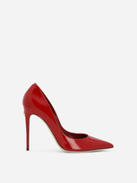 Dolce & Gabbana Patent Leather Pumps In Red