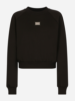 Dolce & Gabbana Technical Jersey Sweatshirt With Dolce&gabbana Tag