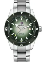 Rado Captain Cook X Cameron Norrie Mens Automatic Watch R32149318 In Green