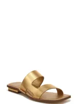 Sarto By Franco Sarto Emily Slide Sandal In Gold