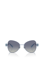 Swarovski Butterfly Frame Sunglasses In Blue