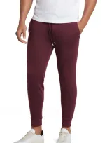 Tommy John French Terry Joggers In Winetasting