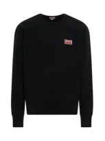 Kenzo Paris Oversized Sweatshirt In Black