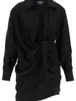 Jacquemus La Robe Bahia In Black