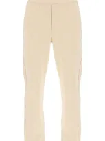 Zegna Cotton & Cashmere Sweatpants In Beige