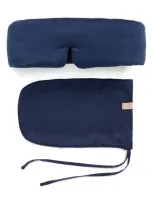 Lunya Silk Sleep Mask In Deep Blue