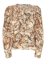 Isabel Marant Zagra Blouse In Multicolor