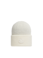 Moncler Collection Bonnet En Cachemire Mélangé In White