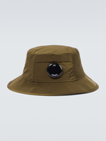 C.p. Company Chrome-r Bucket Hat In Ivy Green 683