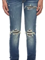 Amiri Mx1 Skinny Jeans In Blue