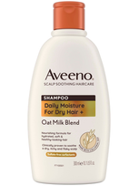 Aveeno Haircare Daily Moisture+ Oat Milk Blend Shampoo 300ml In White