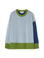 Marni Colour-block Panelled Jumper In Multi