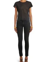 Tom Ford Silk-cotton Blend T-shirt In Black