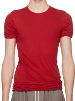 Rick Owens Red Double T-shirt