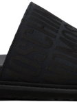 Moschino Black Logo Slides In 000 * Nero