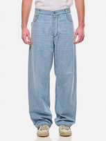 Bottega Veneta Light Blue Denim Pants