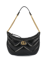 Gucci Gg Marmont Small Shoulder Bag In Black