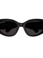 Balenciaga Eyewear Round In Black