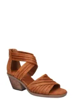 Bella Vita Women's Quinnell Block Heel Sandals In Tan