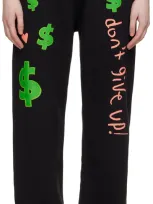 Kids Worldwide Black Money Money Sweatpants