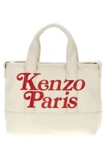 Kenzo Utility Tote Bag In Beige