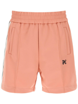 Palm Angels Pink Monogram Shorts