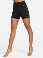 Nike Zenvy High Waisted 5" Biker Shorts In Black