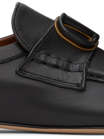 Valentino Garavani Black Vlogo Signature Loafers