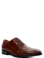 Dune London Solver Cap Toe Oxford In Tan