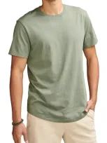 Lucky Brand Crewneck Supima® Cotton T-shirt In Laurel Wreath