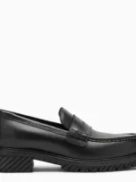 Off-white Woman Mocassino Military In Black