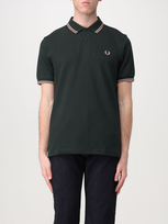 Fred Perry Polo Shirt  Men Color Green