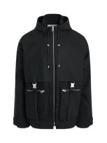 Loewe Regular Fit Parka In Black