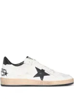 Golden Goose Ball Star Sneaker In Black