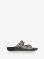 Isabel Marant Lennyo Sandals In Black