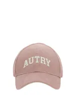 Autry Baseball Cap In Velvet Pink