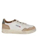 Autry Supvint Low Man Sneakers In White