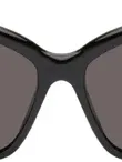 Balenciaga Black Palazzo Cat Sunglasses In 001 Black