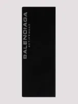 Balenciaga Gym Towel In Black Grey