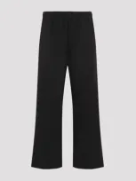 Balenciaga Medium Fit Tracksuit Pants In Black