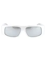 Balenciaga Eyewear In 002 Silver Silver Silver